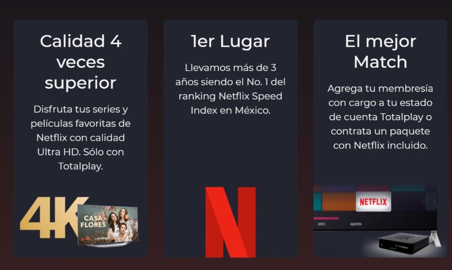 The internet service that ranks first for streaming in Mexico