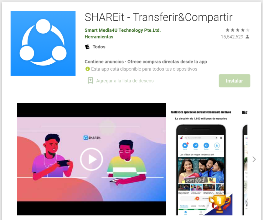 trend android shareit 1b trend android shareit 1b