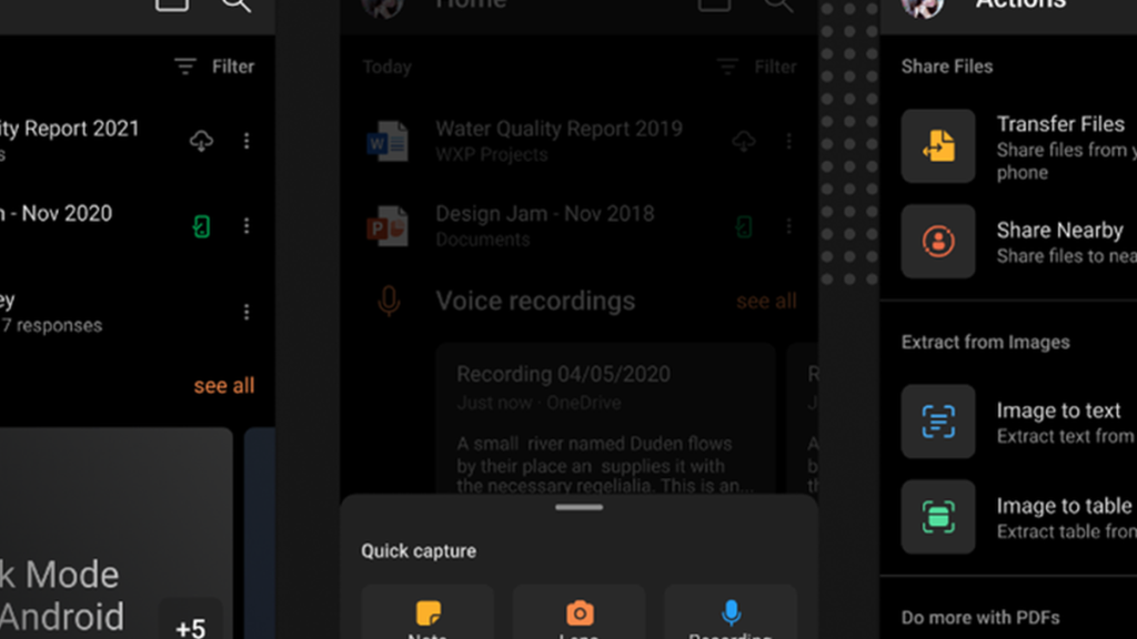 unocero - Ya puedes activar el modo oscuro de Office en Android