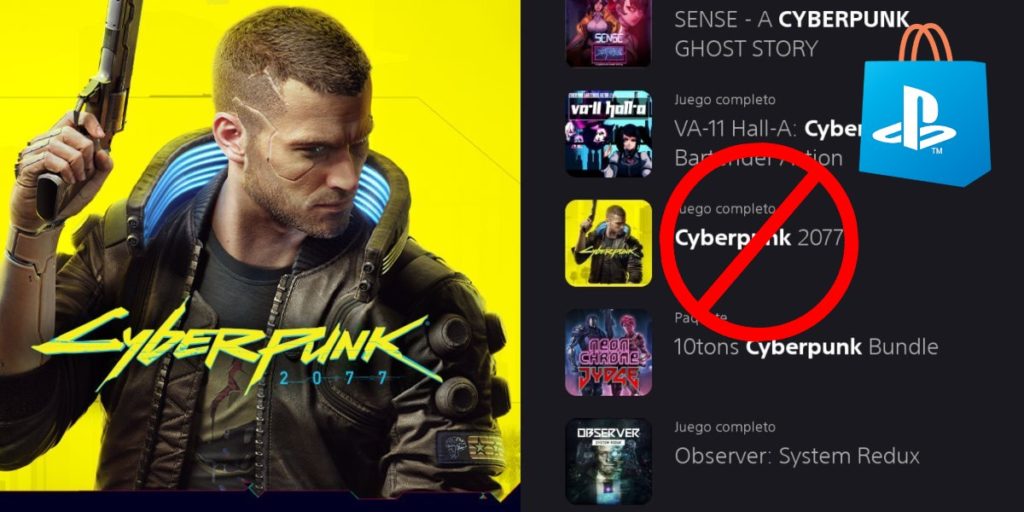 unocero - Ojo: Si vas a comprar Cyberpunk 2077 en PS4, no lo compres en PS  Store