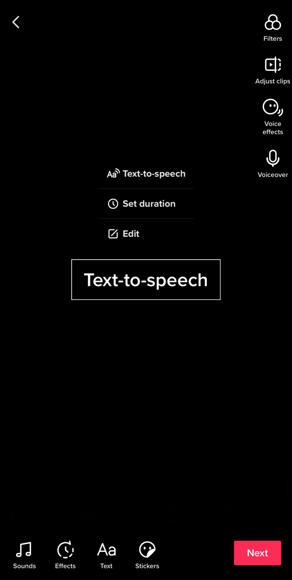speech to text tiktok