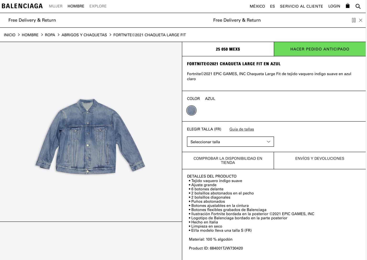 unocero Más caro que una Xbox Series o PS5 esto vale la sudadera de Fortnite de Balenciaga unocero Más caro que una Xbox Series o PS5 esto vale la sudadera de Fortnite de Balenciaga