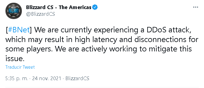 Blizzard: Battle.net Recovered After DDoS Attack