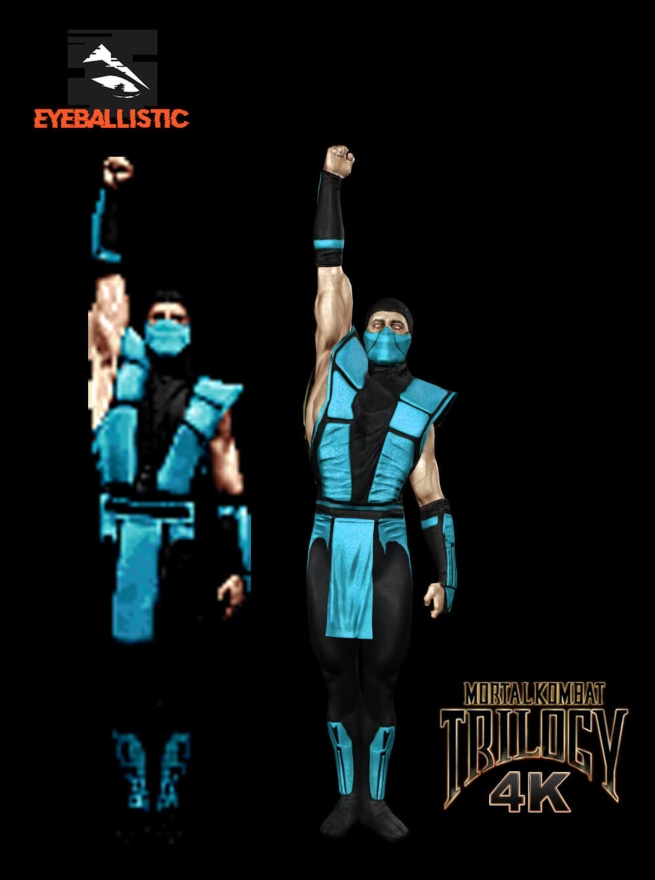 You have to see this remake of the classic Mortal Kombat Trilogy