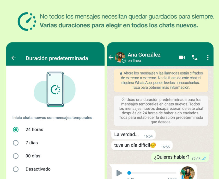 Unocero Whatsapp Mejora Los Mensajes Temporales Esto Es Lo Nuevo 7221