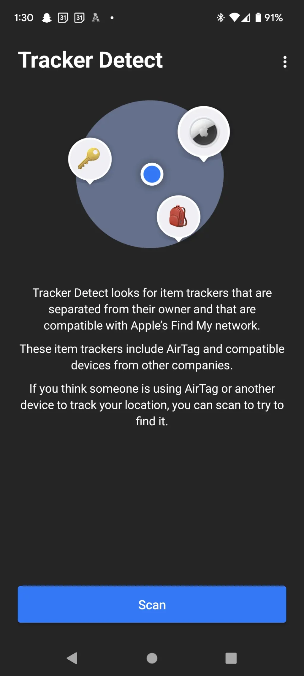 unocero - Mucho ojo: Apple lanza app en Android para detectar si estás  cerca de AirTags colocados maliciosamente