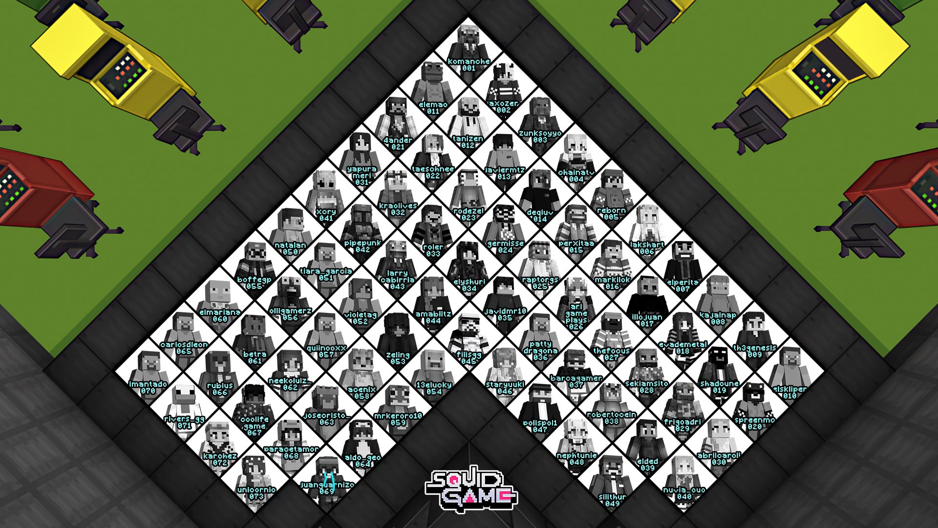 The squid game returned, in the form of Minecraft, with everything and