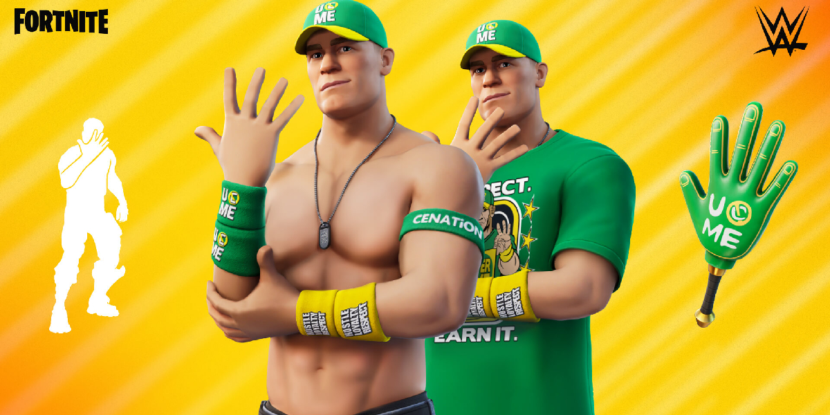 John Cena tendrá un skin en Fortnite y un contenido temático en Rocket League. Noticias en tiempo real