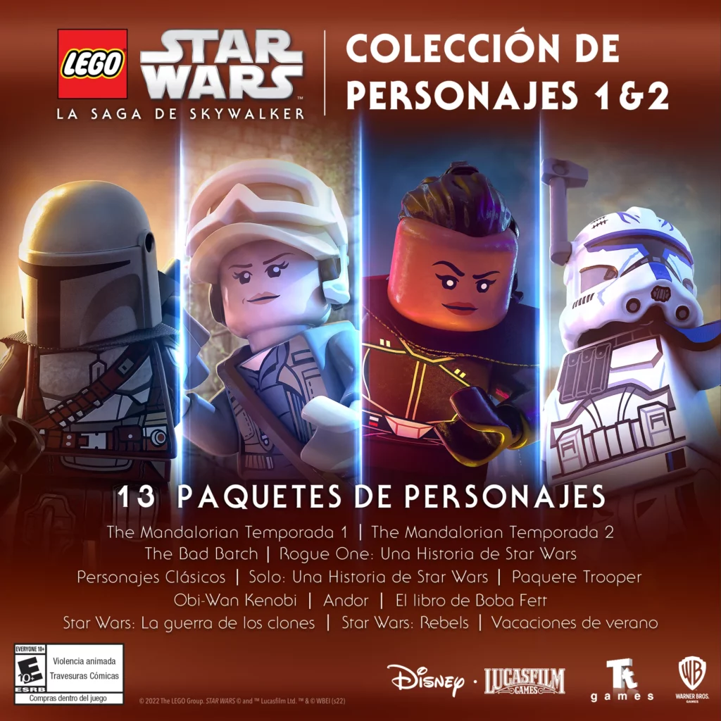 Se revelaron los requisitos de Lego Star Wars: The Skywalker Saga