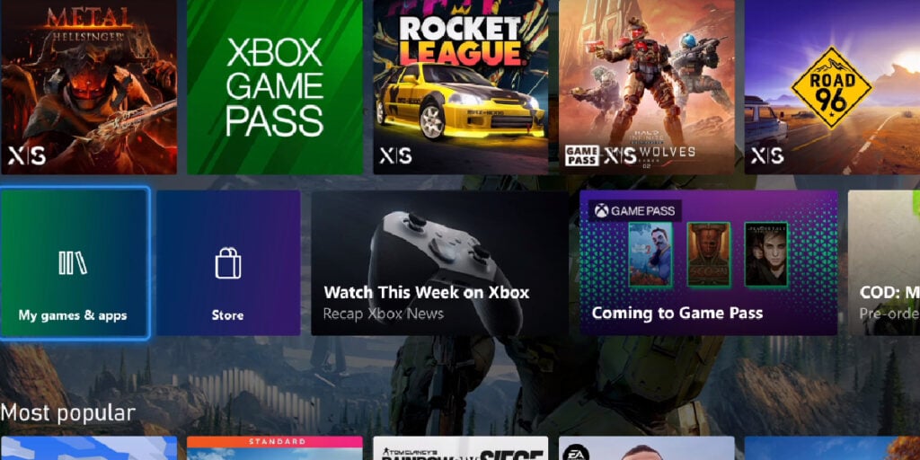 This is what the new Xbox dashboard looks like, check it out and learn