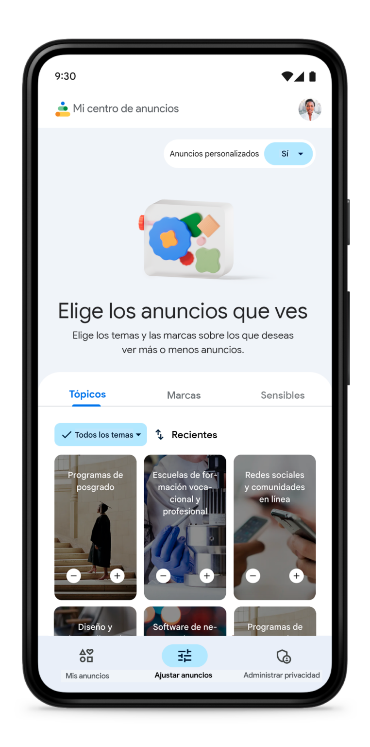 unocero - Google ya permite personalizar los anuncios que vemos en sus ...