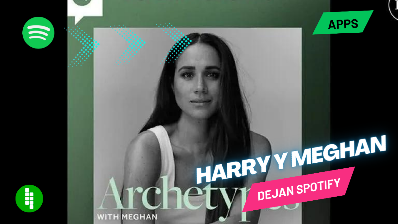 Spotify termina acuerdo de podcast con el príncipe Harry y Meghan