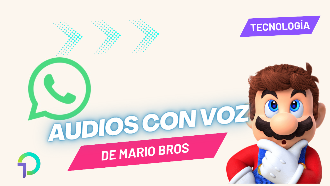 WhatsApp: ¿cómo enviar audios con la voz de Mario Bros?