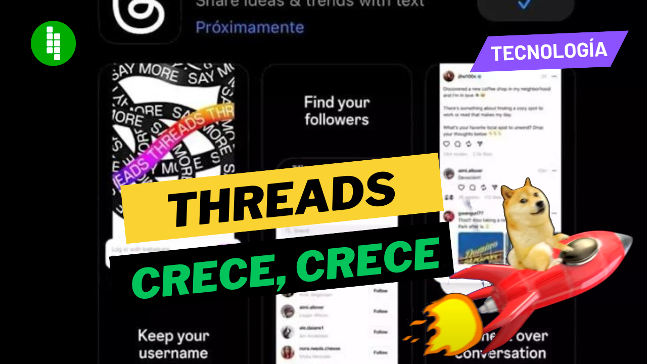 Threads, la alternativa a Twitter, alcanza los 10 millones de usuarios en 7 horas