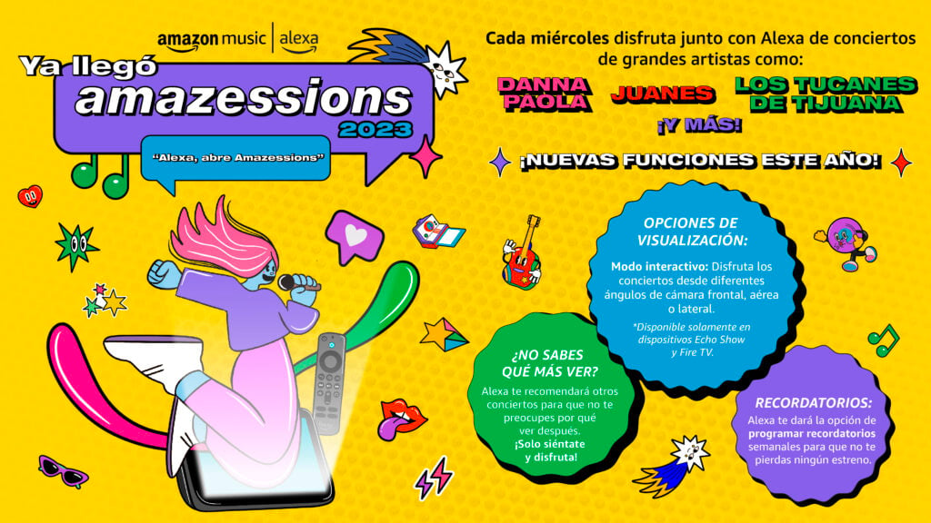 Amazessions una experiencia musical única con Alexa 