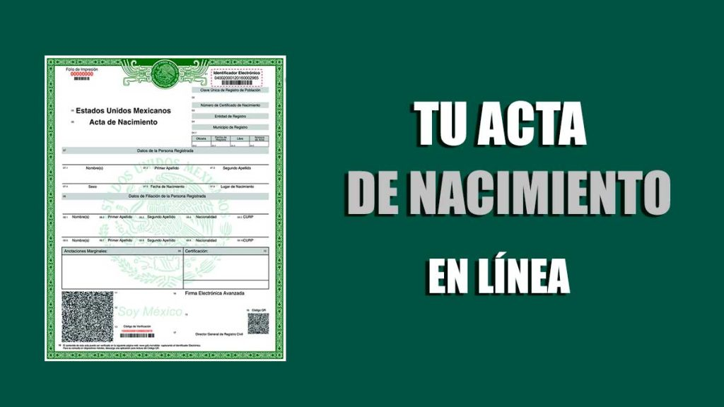 Unocero - ¿Cómo Tramitar Mi Acta De Nacimiento En Línea?