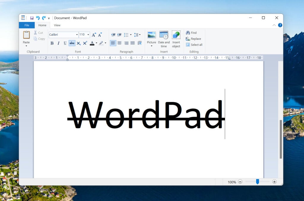 Microsoft le dice adiós a WordPad, ya no lo no actualizará 