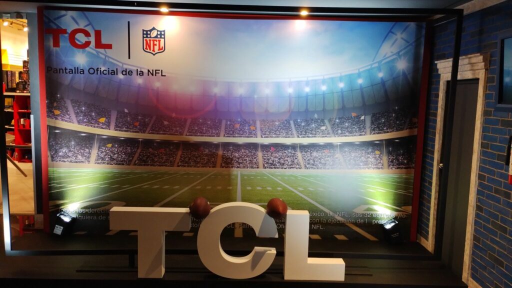 NFL México firma alianza con TCL