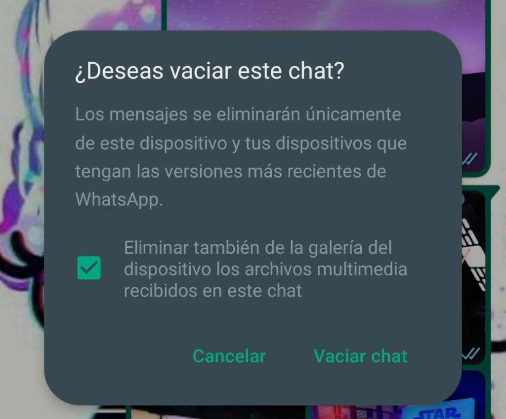 ¿Cómo eliminar realmente un chat de WhatsApp?