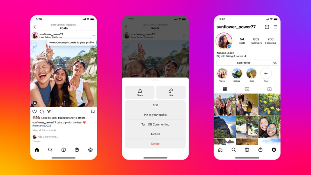 Descubre cómo fijar una publicación en Instagram 